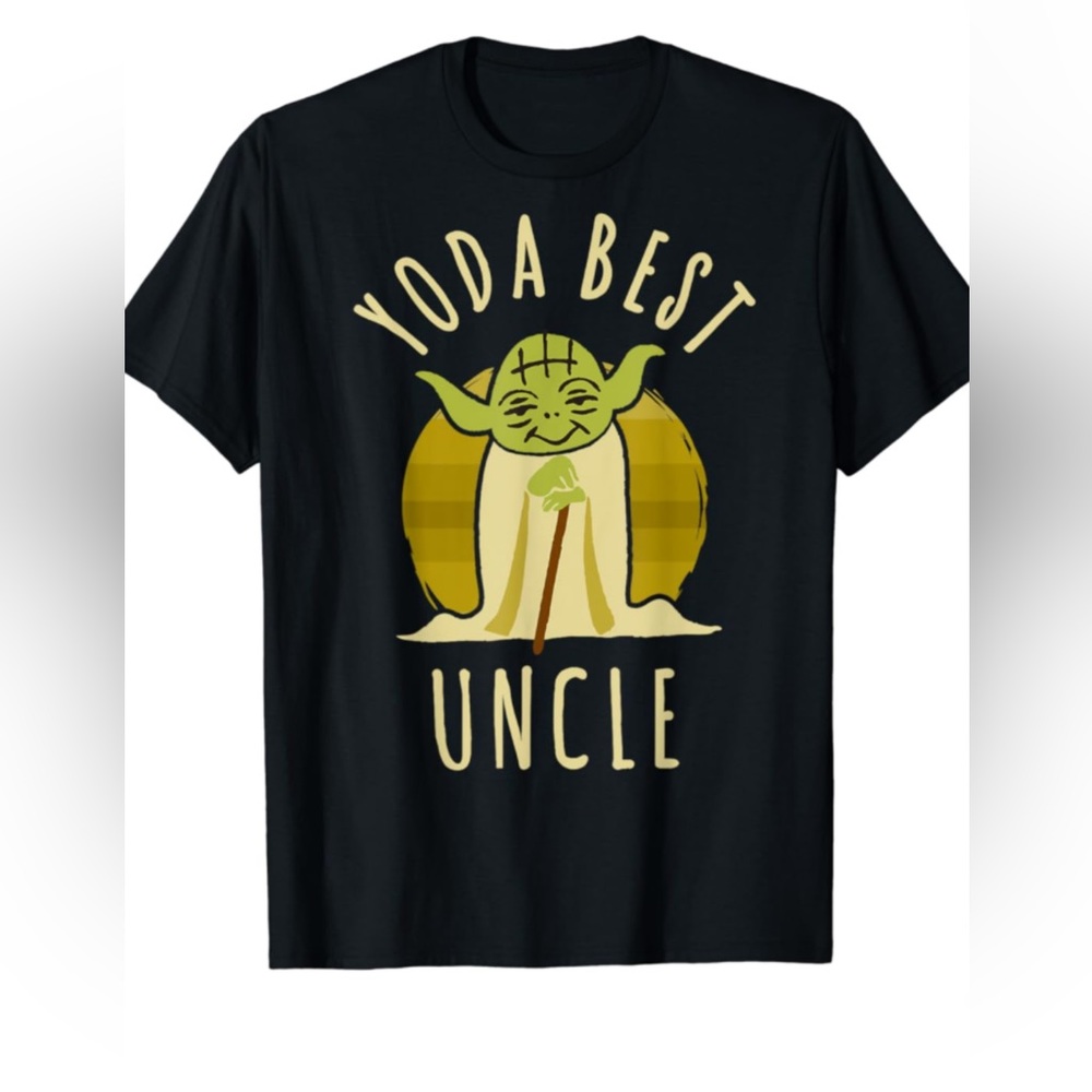 Star Wars Yoda Best Uncle Shirt - Women’s XL
